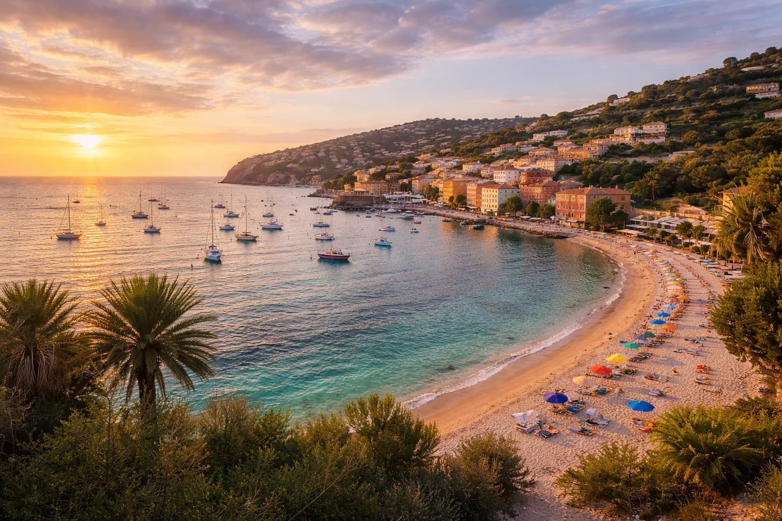 Littoral méditerranéen avec mer turquoise et criques